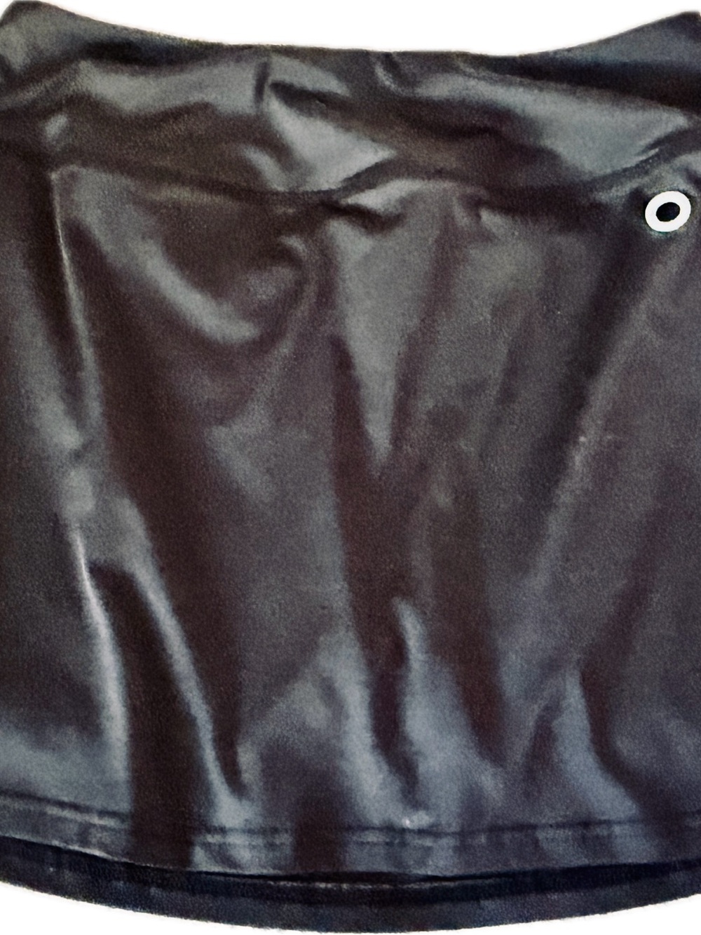 Sleek Black Golf Skort